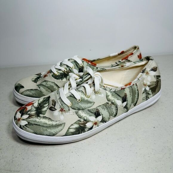 Women's Keds Champion Tropical Cream 7,5 - Picture 4 of 8